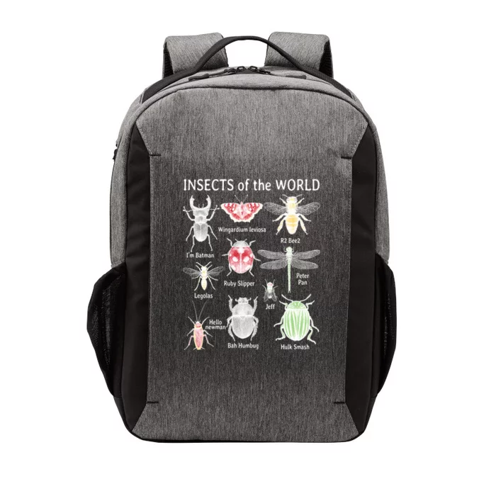 Insects Of The World Vector Backpack