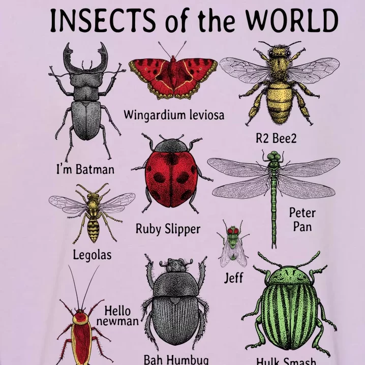 Insects Of The World Garment-Dyed Sweatshirt