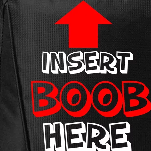 Insert Boob Here City Backpack