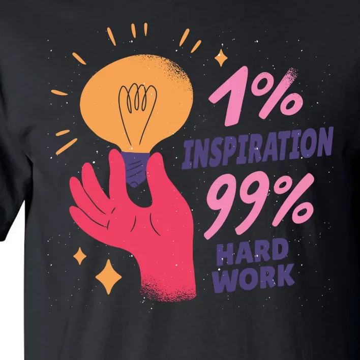 Inspiration And Hard Work Tall T-Shirt