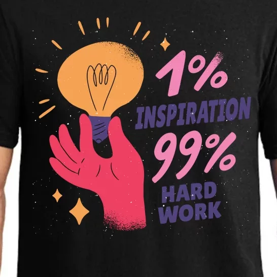 Inspiration And Hard Work Pajama Set