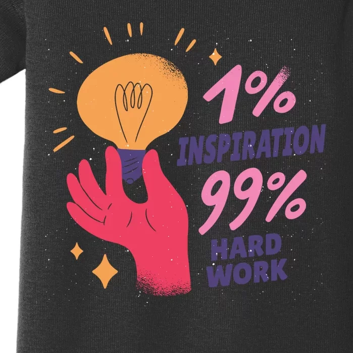 Inspiration And Hard Work Baby Bodysuit