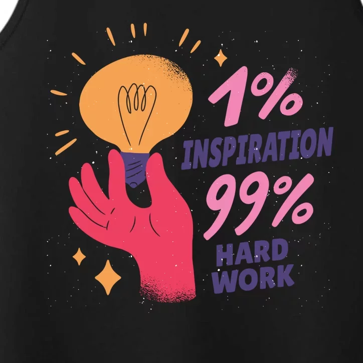 Inspiration And Hard Work Performance Tank