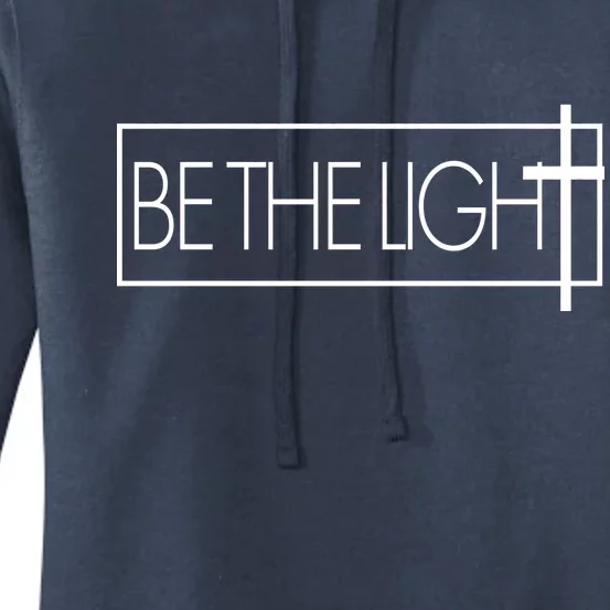 Inspirational Be The Light Women's Pullover Hoodie