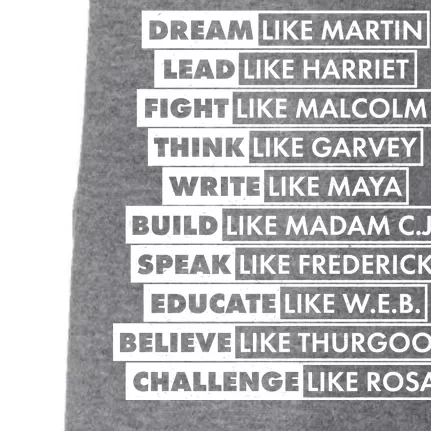 Inspirational Black History Figures Doggie 3-End Fleece Hoodie