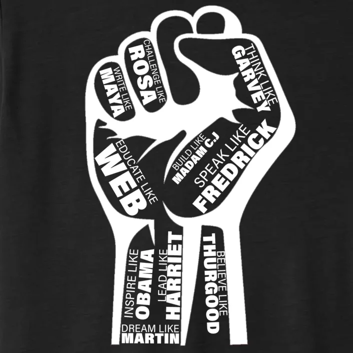 Inspirational Black History Fist ChromaSoft Performance T-Shirt