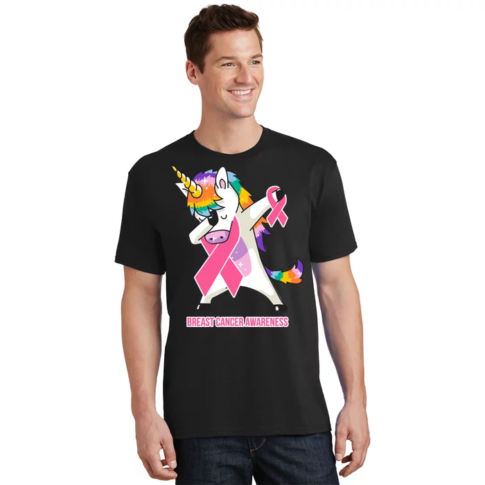 inspirational Breast Cancer Awareness Unicorn T-Shirt