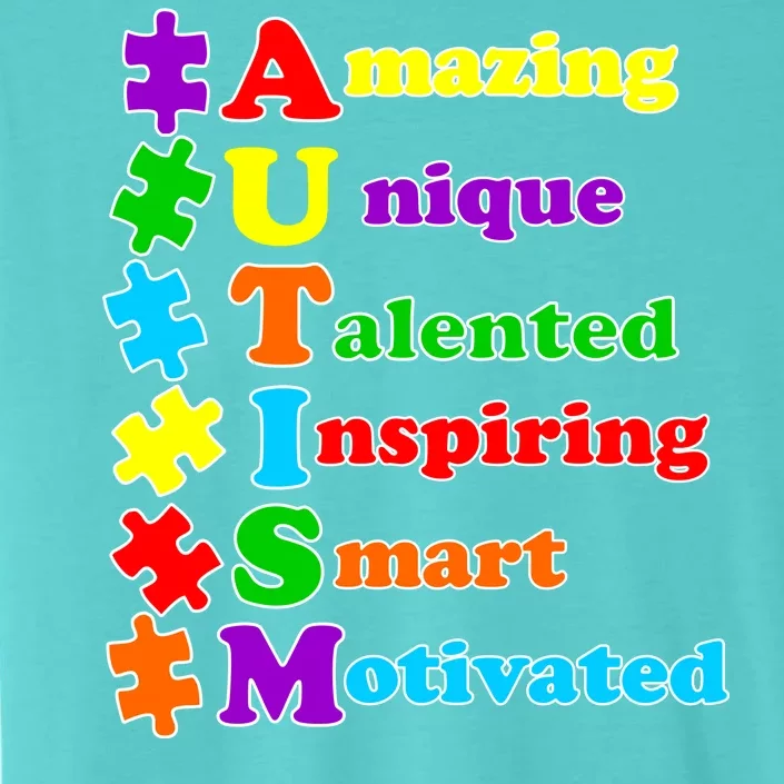 Inspiring Autism Awareness Amazing Smart Unique Puzzle ChromaSoft Performance T-Shirt