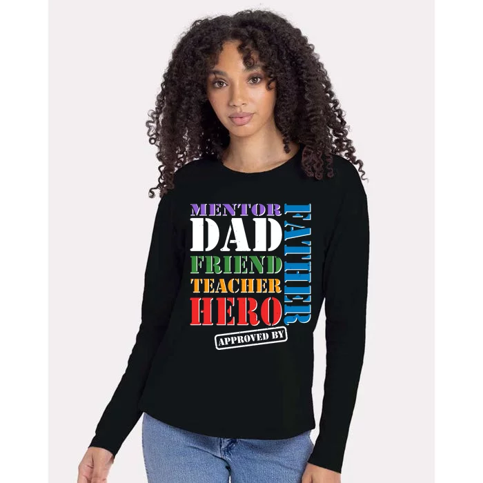 Inspiring Father's Day Dad Womens Cotton Relaxed Long Sleeve T-Shirt