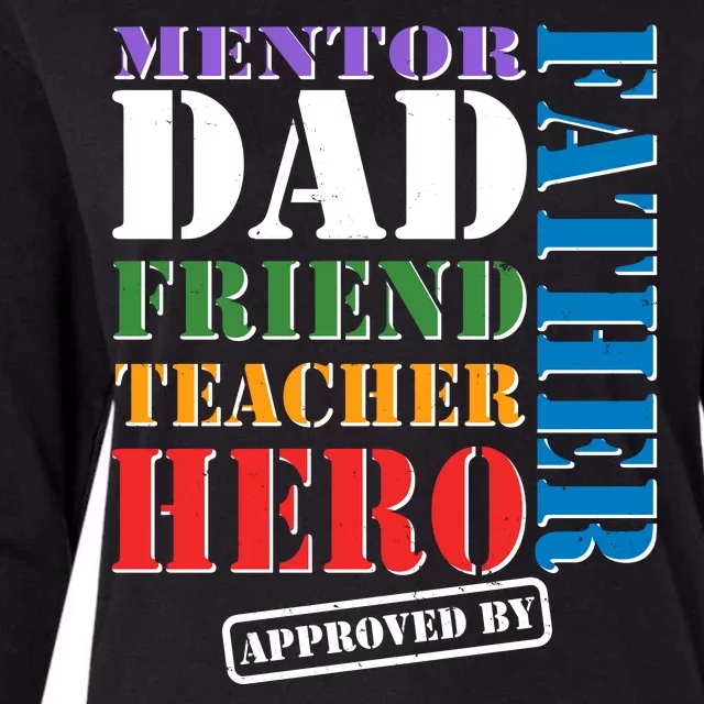 Inspiring Father's Day Dad Womens Cotton Relaxed Long Sleeve T-Shirt