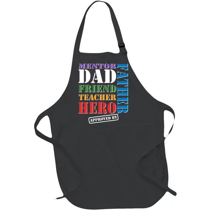 Inspiring Father's Day Dad Full-Length Apron With Pocket