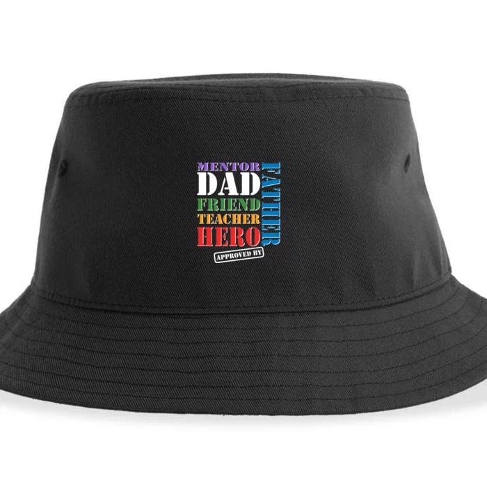 Inspiring Father's Day Dad Sustainable Bucket Hat