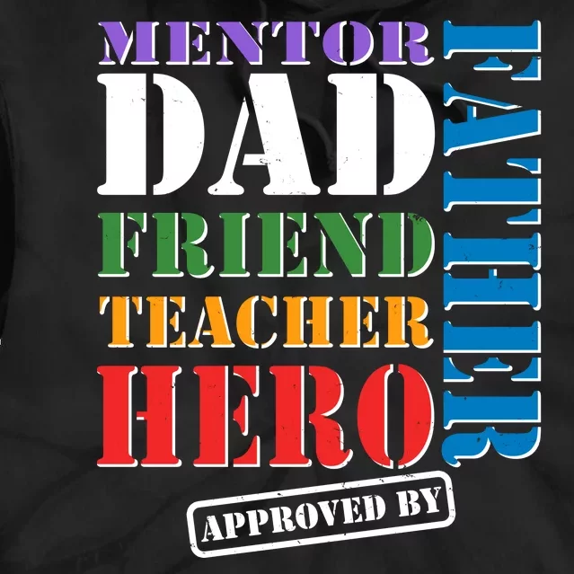 Inspiring Father's Day Dad Tie Dye Hoodie