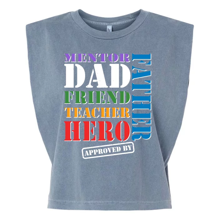 Inspiring Father's Day Dad Garment-Dyed Women's Muscle Tee