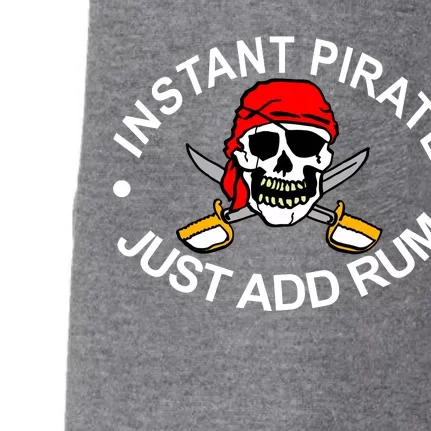 Instant Pirate Just Add Rum Doggie 3-End Fleece Hoodie