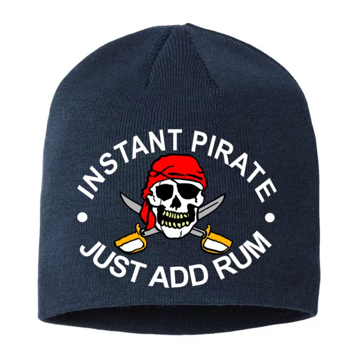 Instant Pirate Just Add Rum 8 1/2in Sustainable Knit Beanie