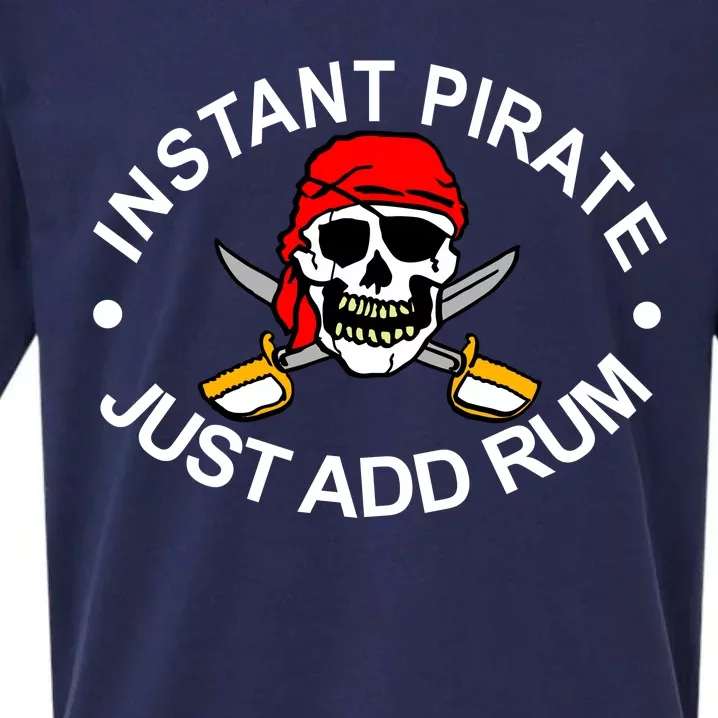 Instant Pirate Just Add Rum Sueded Cloud Jersey T-Shirt