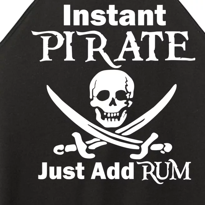 Instant Pirate Just Add Rum Skull Crosswords Women’s Perfect Tri Rocker Tank