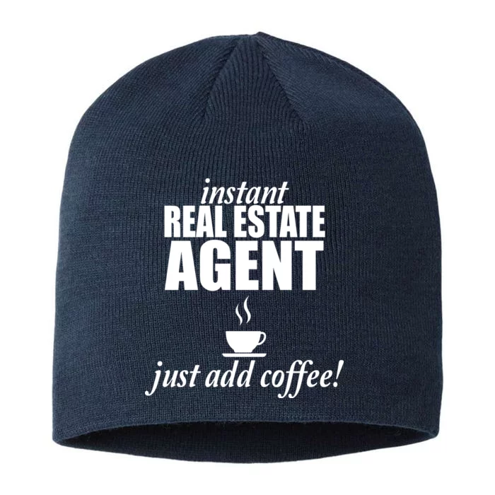 Instant Real Estate Agent Just Add Coffee 8 1/2in Sustainable Knit Beanie