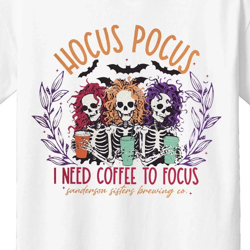 I Need To Focus Kids T-Shirt