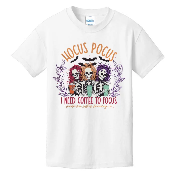 I Need To Focus Kids T-Shirt