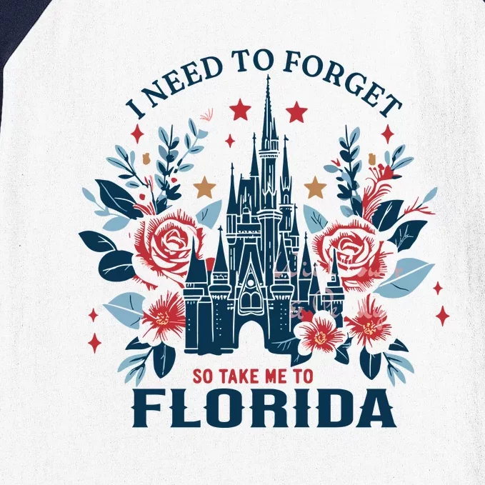 I Need To Forget Florida Baseball Sleeve Shirt