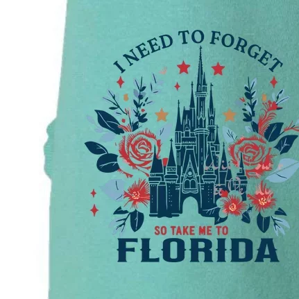 I Need To Forget Florida Doggie 3-End Fleece Hoodie