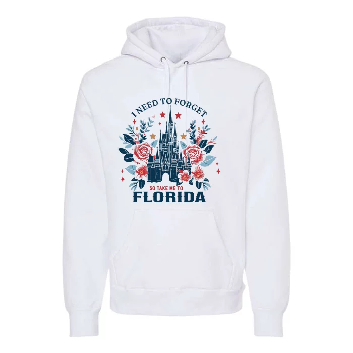 I Need To Forget Florida Premium Hoodie