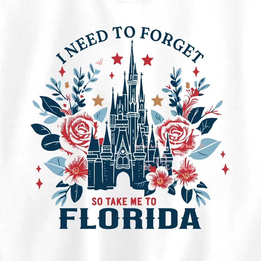 I Need To Forget Florida Kids Sweatshirt