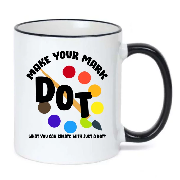 International Dot Day September 15 Black Color Changing Mug