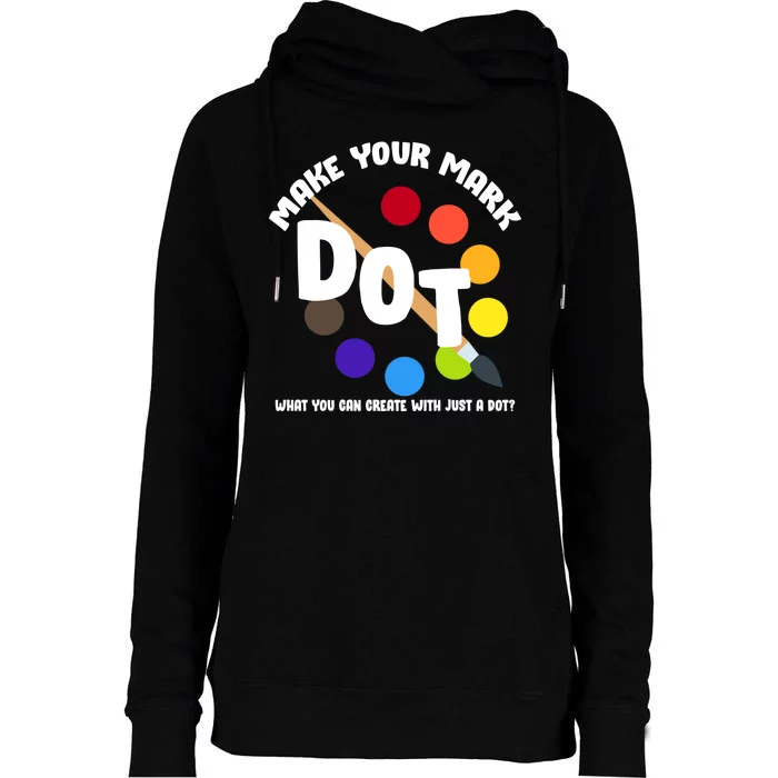 International Dot Day September 15 Womens Funnel Neck Pullover Hood