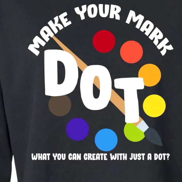 International Dot Day September 15 Cropped Pullover Crew