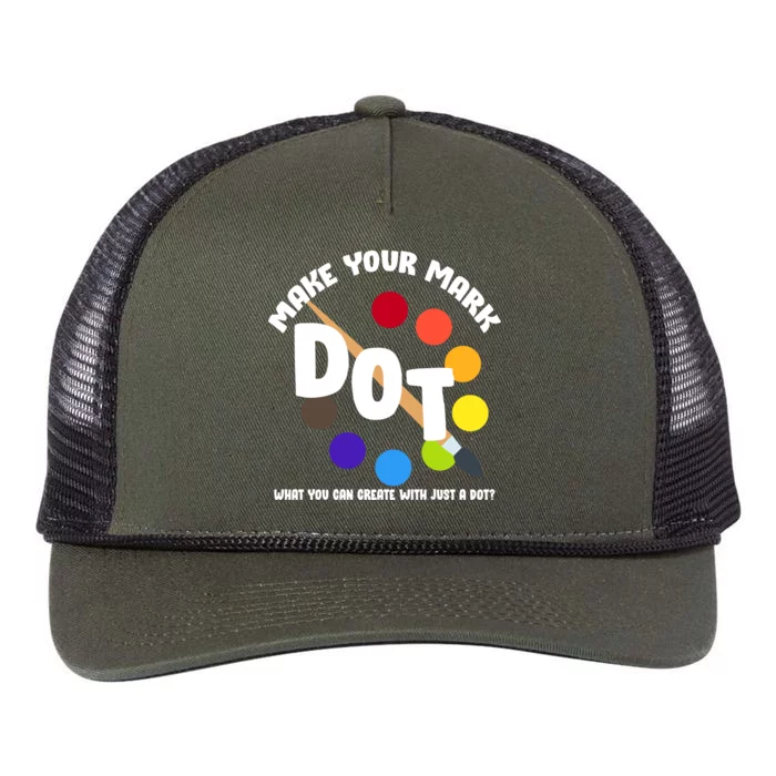 International Dot Day September 15 Retro Rope Trucker Hat Cap