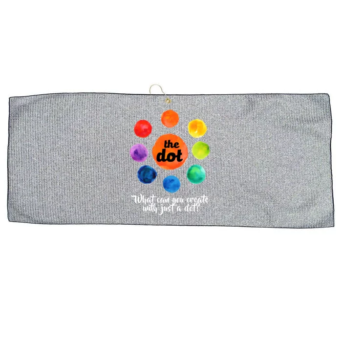 International Dot Day What Can You Create Large Microfiber Waffle Golf Towel