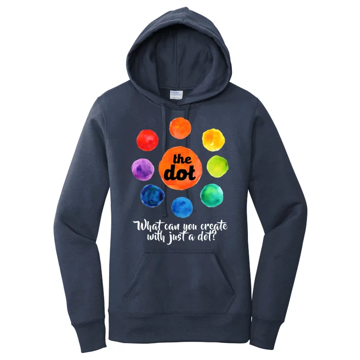 International Dot Day What Can You Create Women's Pullover Hoodie