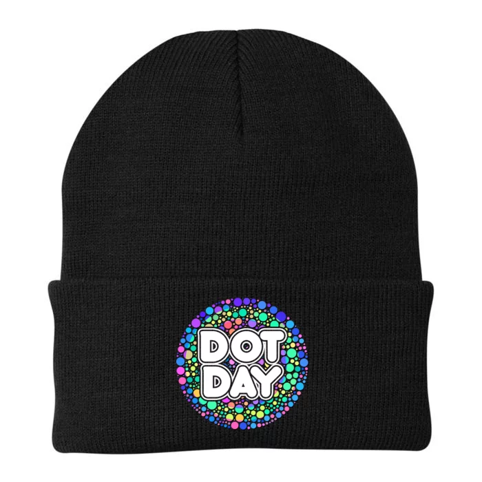 International Polka Dot Day Knit Cap Winter Beanie