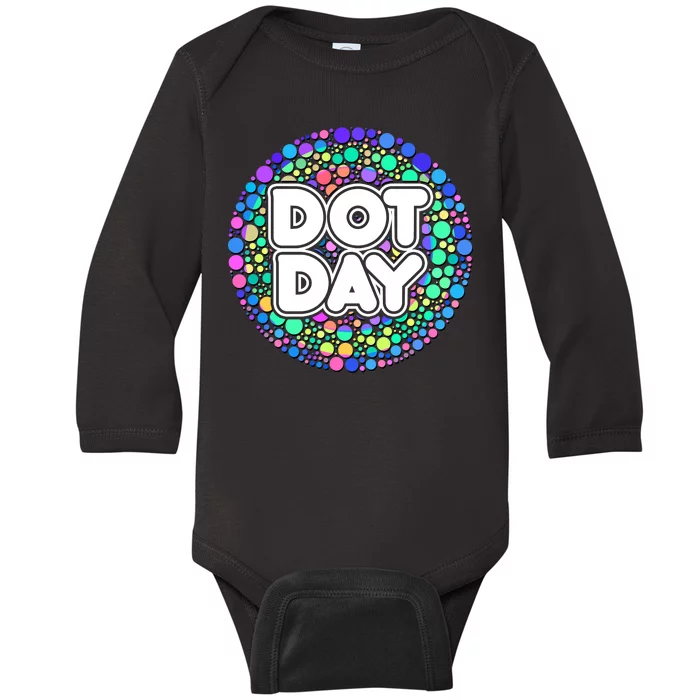 International Polka Dot Day Baby Long Sleeve Bodysuit