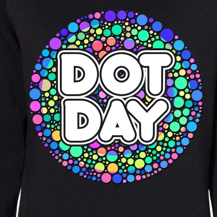 International Polka Dot Day Womens California Wash Sweatshirt