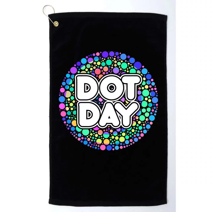 International Polka Dot Day Platinum Collection Golf Towel