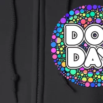 International Polka Dot Day Full Zip Hoodie