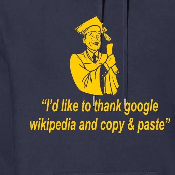 Internet Graduate Premium Hoodie