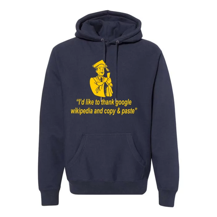 Internet Graduate Premium Hoodie