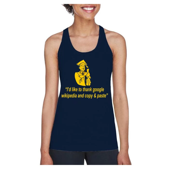 Internet Graduate Women's Racerback Tank