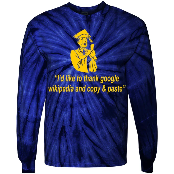 Internet Graduate Tie-Dye Long Sleeve Shirt