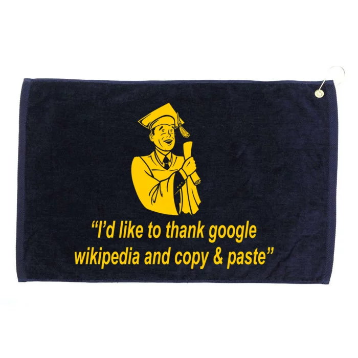 Internet Graduate Grommeted Golf Towel