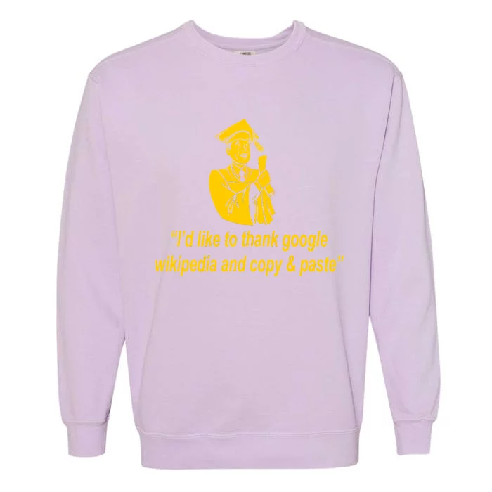 Internet Graduate Garment-Dyed Sweatshirt