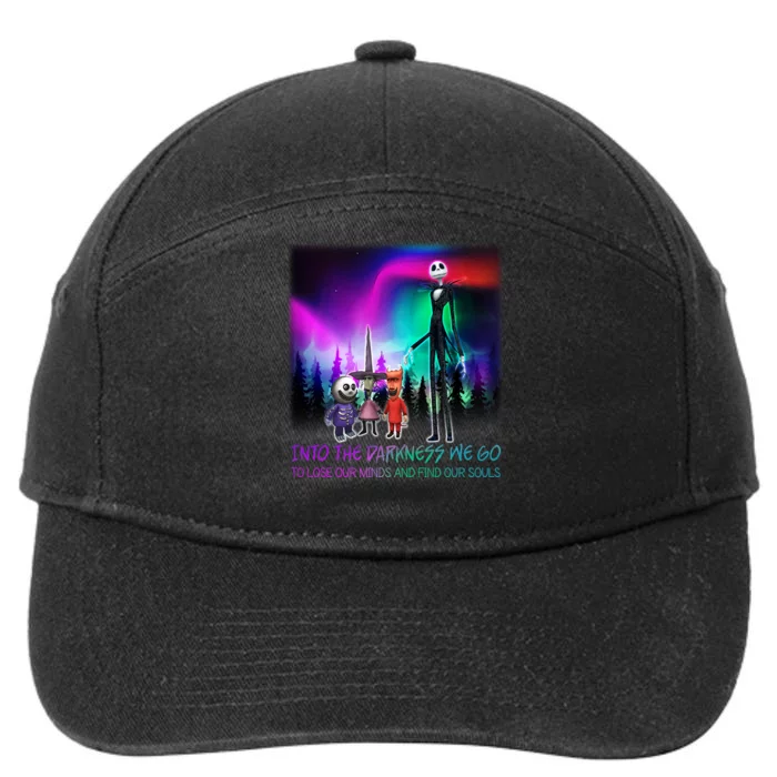 Into The Darkness We Go 7-Panel Snapback Hat