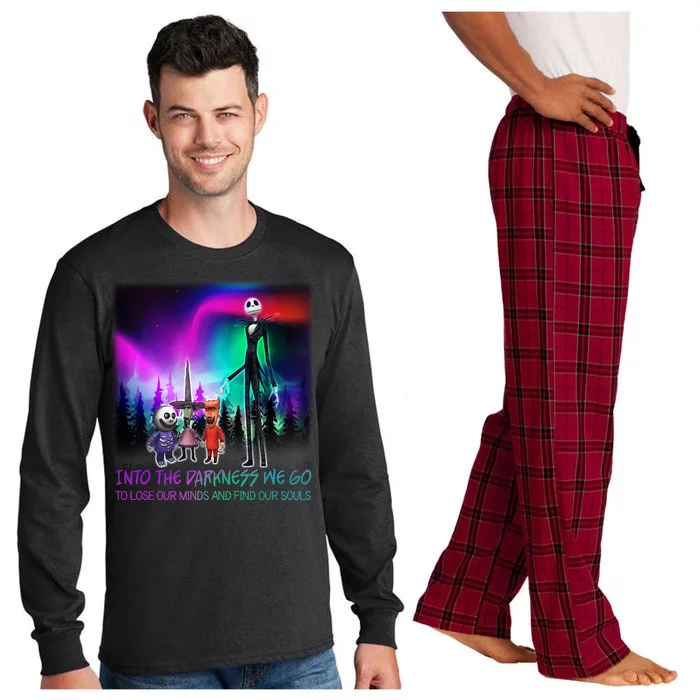 Into The Darkness We Go Long Sleeve Pajama Set