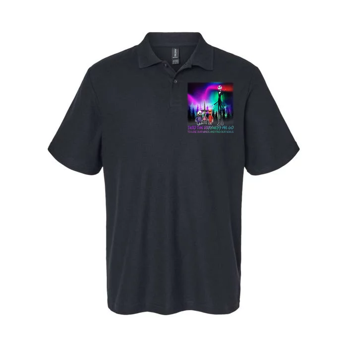 Into The Darkness We Go Softstyle Adult Sport Polo