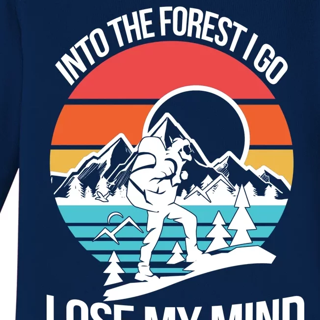 Into The Forest I Go Baby Long Sleeve Bodysuit